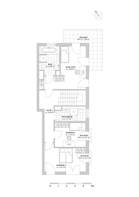 Grundriss 3. Obergeschoss