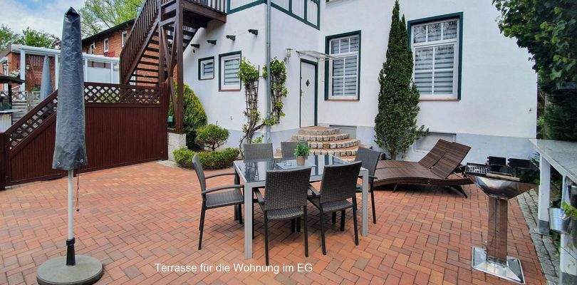 Terrasse im Garten