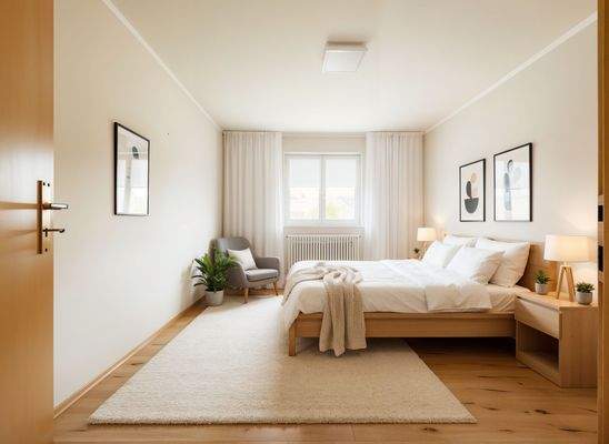 Schlafzimmer im EG - (KI generiert) - (KI generiert)