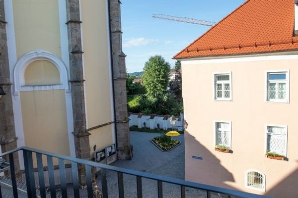 Ausblick von Dachterrasse