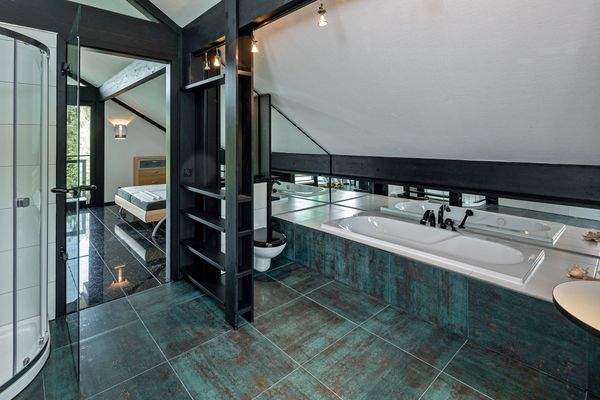 Das moderne Bad en Suite