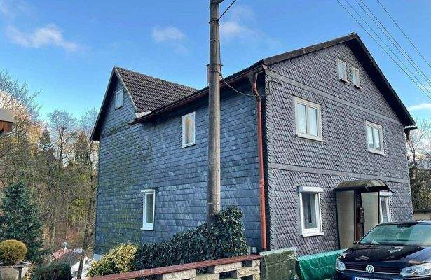 Nordseite Richtung Nachbar