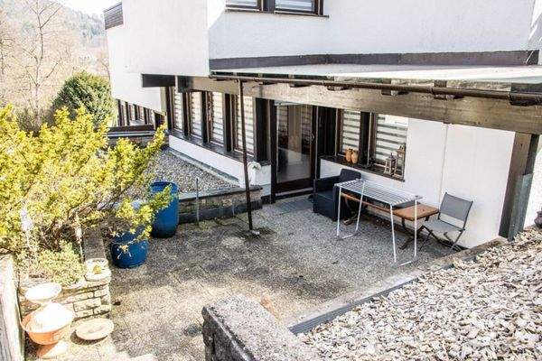 überdachte Terrasse