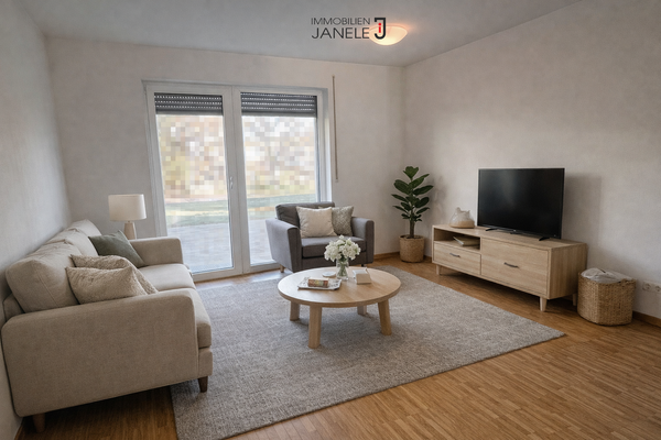 Wohnzimmer - Visualisierung 