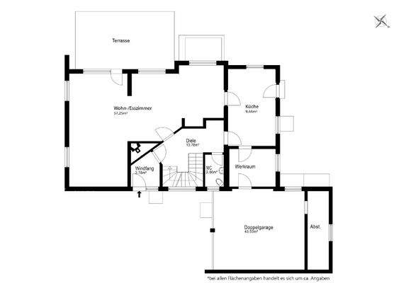 Grundriss Erdgeschoss