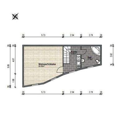1. Obergeschoss Ferienwohnung