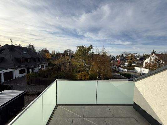 Balkon mit herrlichem Blick