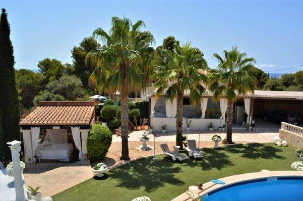 Ausblick von der Terrasse