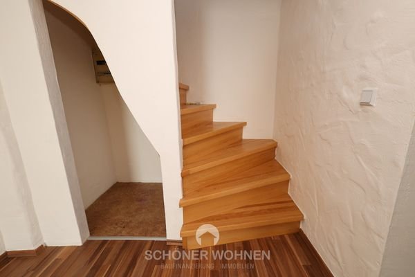 Treppe zum OG