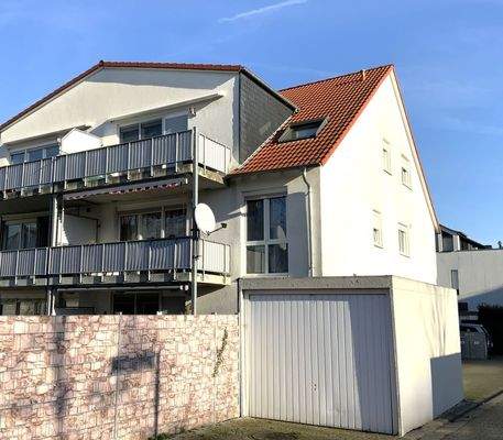 Blick auf den Balkon