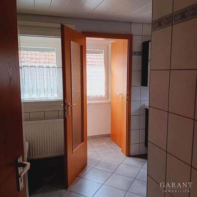 Durchgang Dachterrasse