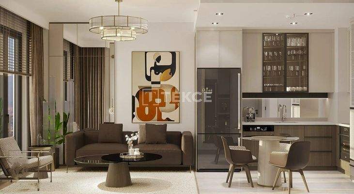 Apartments in a Mixed-Project with Pool in Ankara Sincan