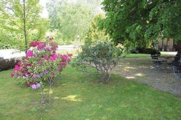 Garten hinter dem Hotel