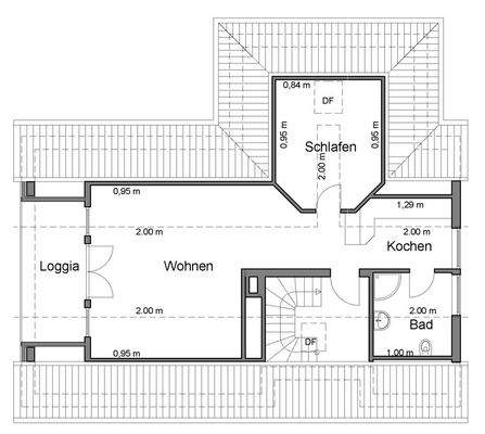Grundriss Dachgeschoss
