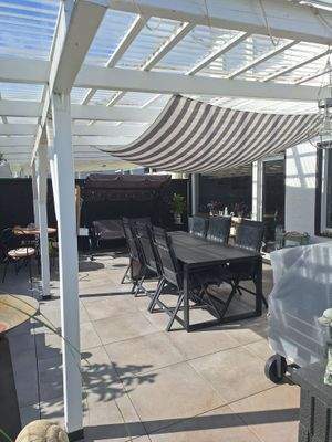 Überdachte Terrasse