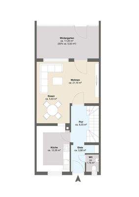 Grundriss Erdgeschoss