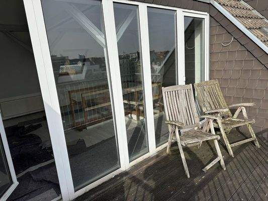 Über den Dächern - Terrasse