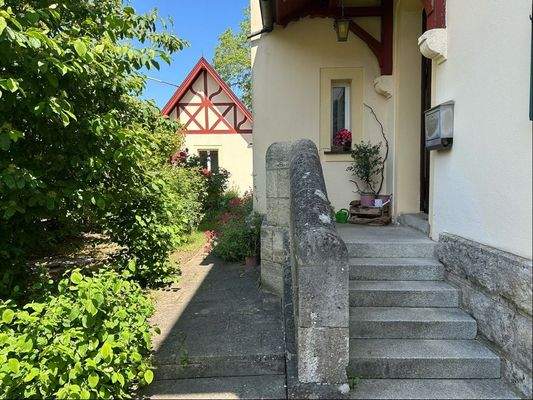 Eingangbereich zum Haus