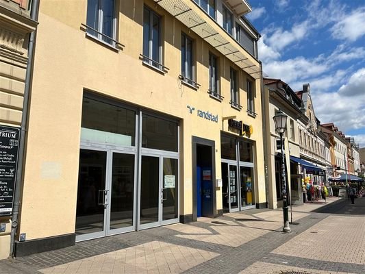 Ansicht Breite Str. 16 mit Zugang zur Mietfläche