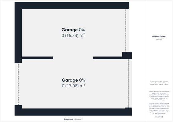 Grundriss Garage