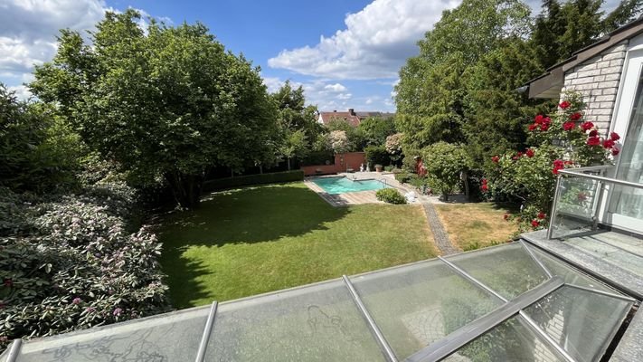 Blick in den Garten