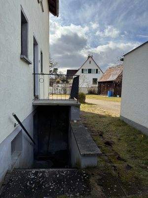 Kellerabgang Außentreppe
