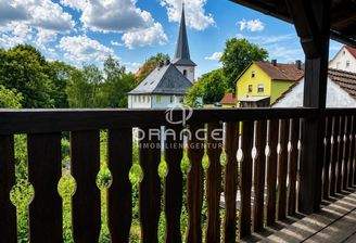 Blick von Balkon
