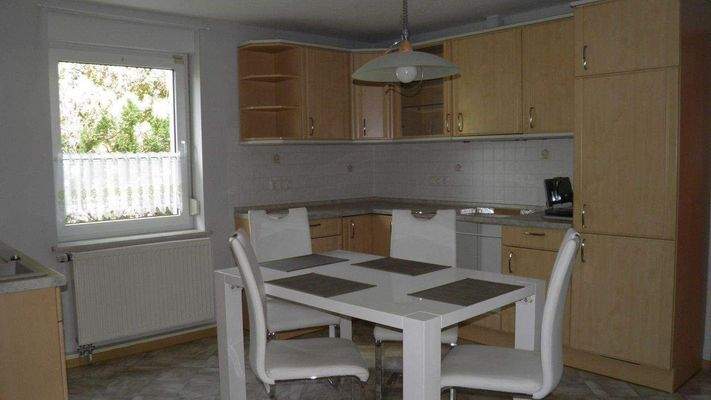 Wohnküche mit Einbaumöbel 