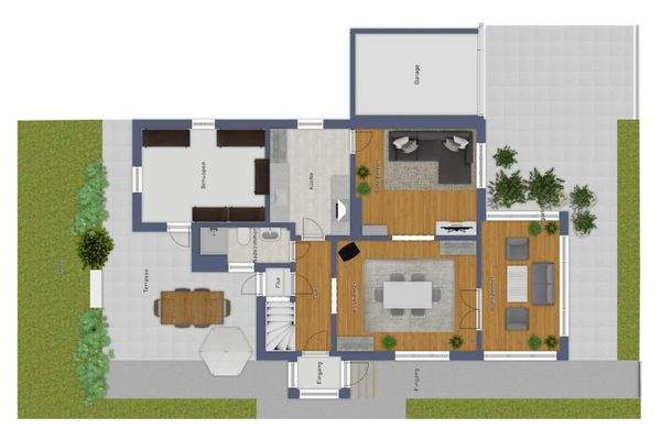 Grundriss Erdgeschoss