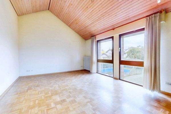 Teilansicht Schlafzimmer