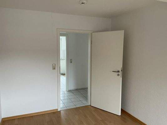 Schlafzimmer Blick zum Flur