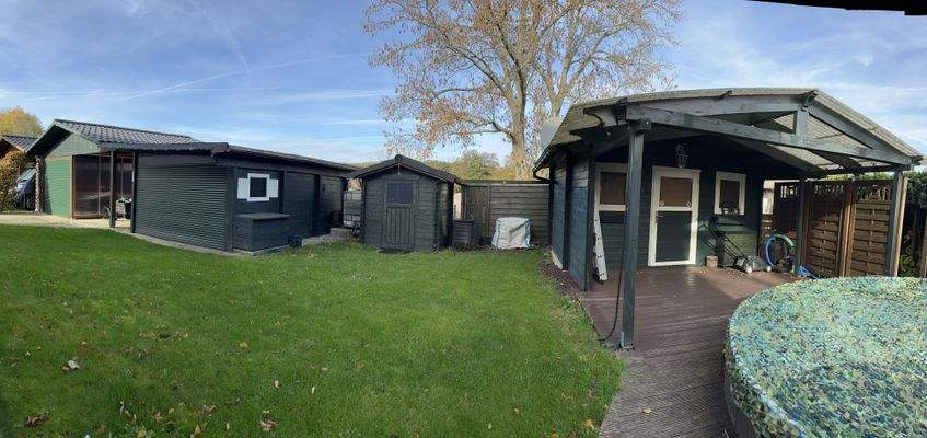 Garage & Garten & Carport Rückseite