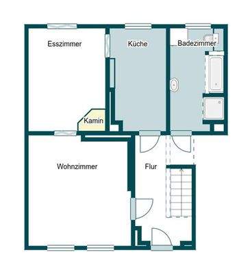 Grundriss Skizze EG Haus2