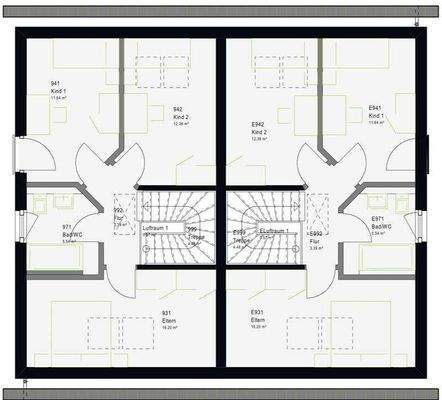 Variabler DG Grundriss