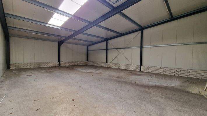 Innenansicht der Halle