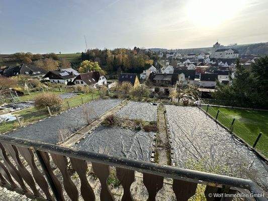EG - Blick vom Balkon
