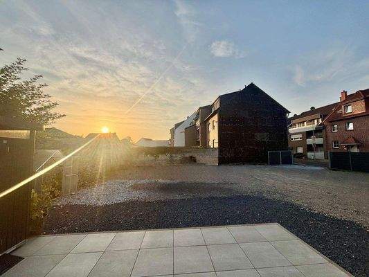 Ausblick auf Baugrundstück