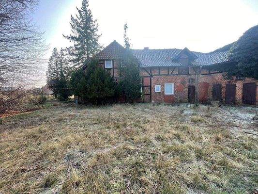 Blick auf das Wohngrundstück 
