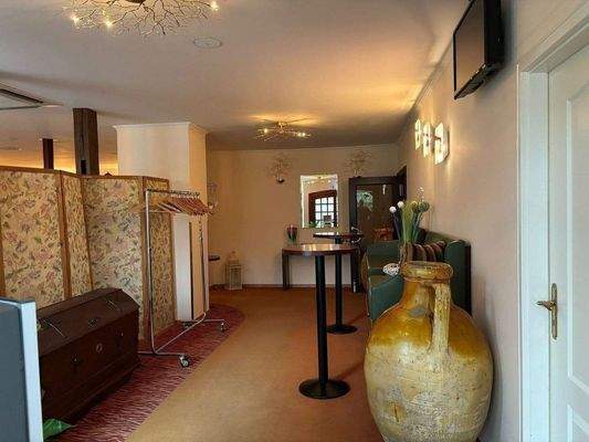 Gastrofläche Garderobe