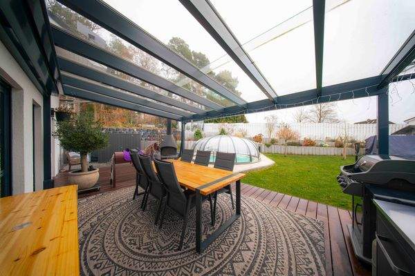 Geschützt vor Wind und Wetter