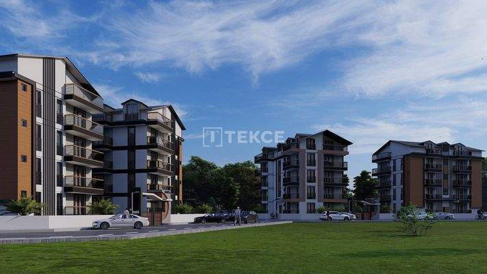 Chic Apartments in a Complex with Swimming Pool in Fethiye