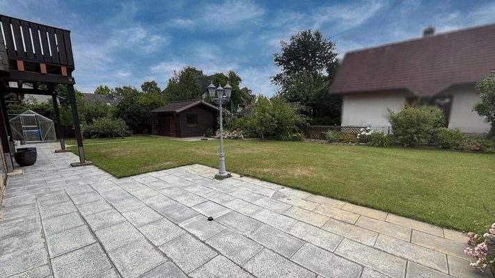 Blick von der Terrasse