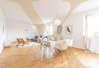 Beispielfoto Wohn-/Essbereich - Mustermöblierung