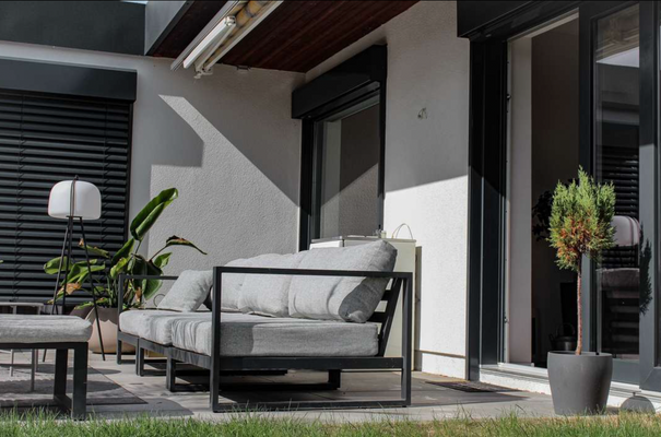 .. auf der Sonnenterrasse !