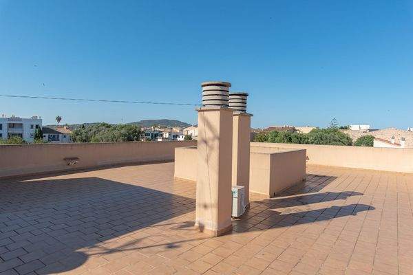 Grosse Gemeinschaftsdachterrasse