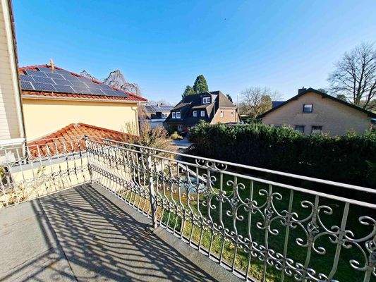 Balkon im 1. Obergeschoss
