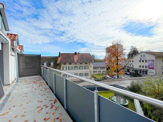 Großer sonniger Süd-Balkon Richtung Altstadt