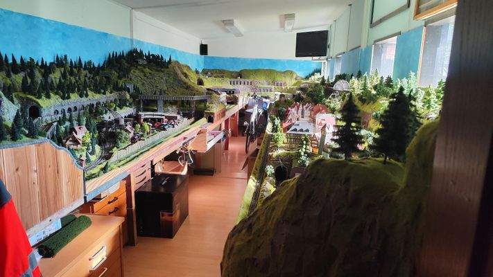 Modelleisenbahnzimmer