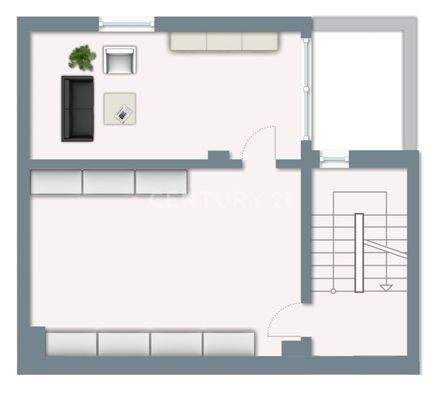 Obergeschoss Pausenraum/Büro