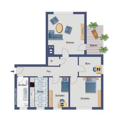 Askanierring 60 WE 3